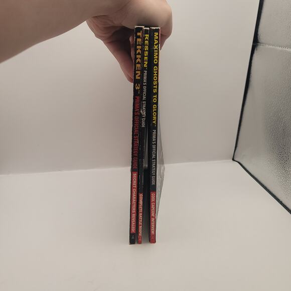 Prima Games Lot of 3 PS2 Guides Tekken 3 Kessen Maximo Ghosts of Glory - Picture 3 of 12